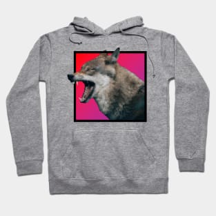 Low Poly Wolf Hoodie